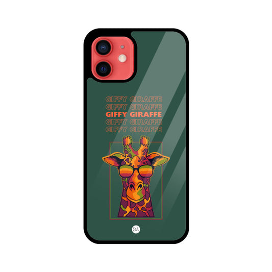 Giffy Giraffe Design Case For iPhone