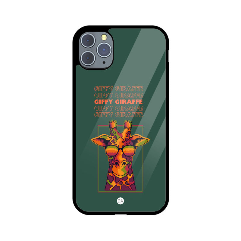 Giffy Giraffe Design Case For iPhone
