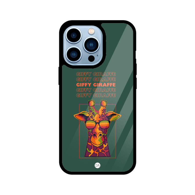 Giffy Giraffe Design Case For iPhone