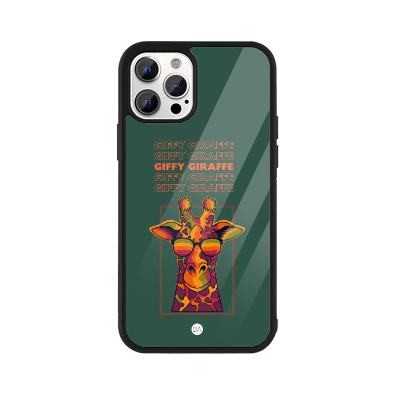 Giffy Giraffe Design Case For iPhone