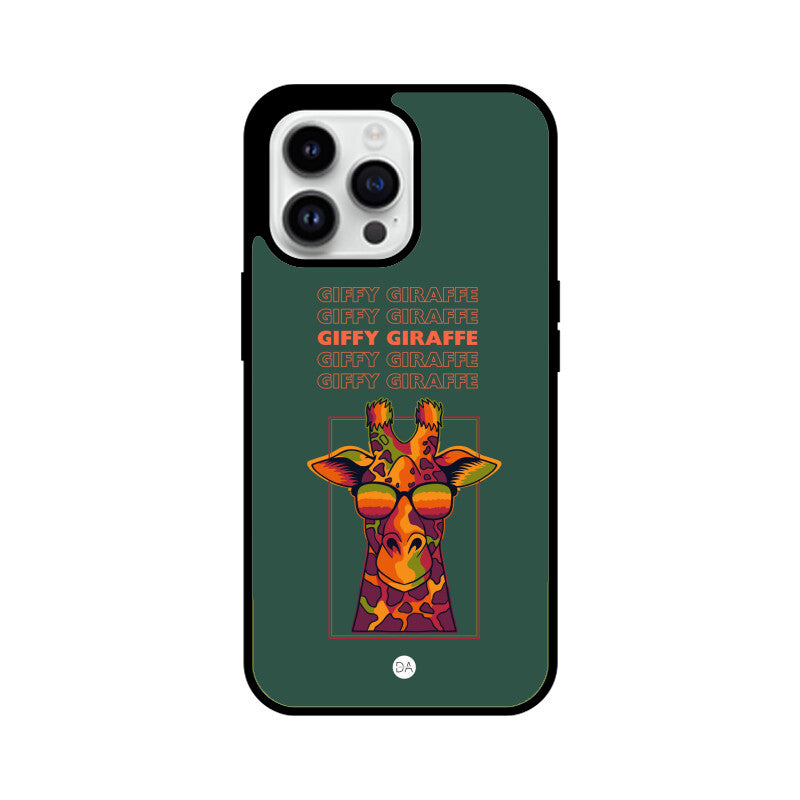 Giffy Giraffe Design Case For iPhone