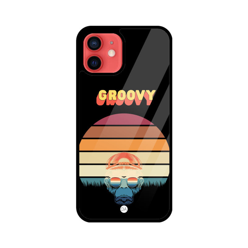 Groovy Monkey Design Case For iPhone