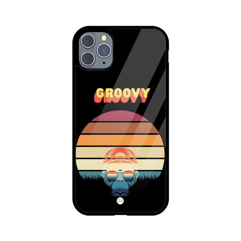 Groovy Monkey Design Case For iPhone