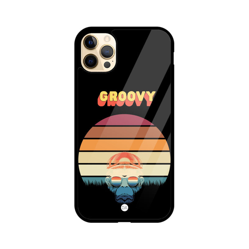 Groovy Monkey Design Case For iPhone