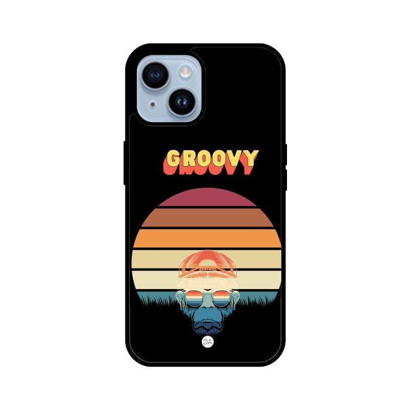 Groovy Monkey Design Case For iPhone