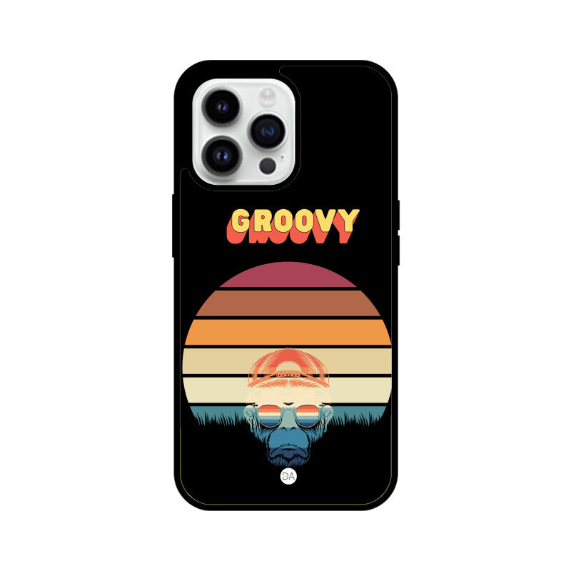 Groovy Monkey Design Case For iPhone