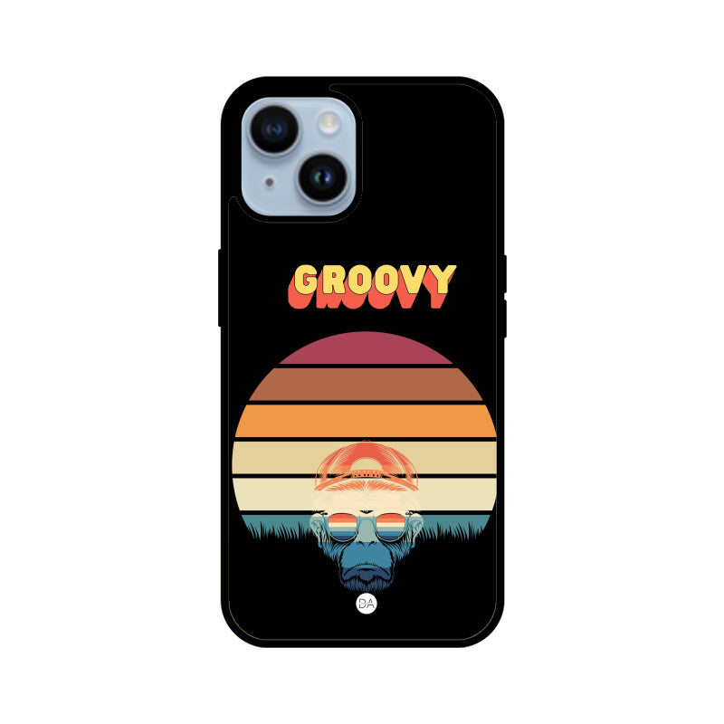 Groovy Monkey Design Case For iPhone