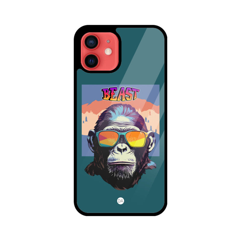 Beast Monkey Design Case Cover For iPhone | Dhukeri Arts