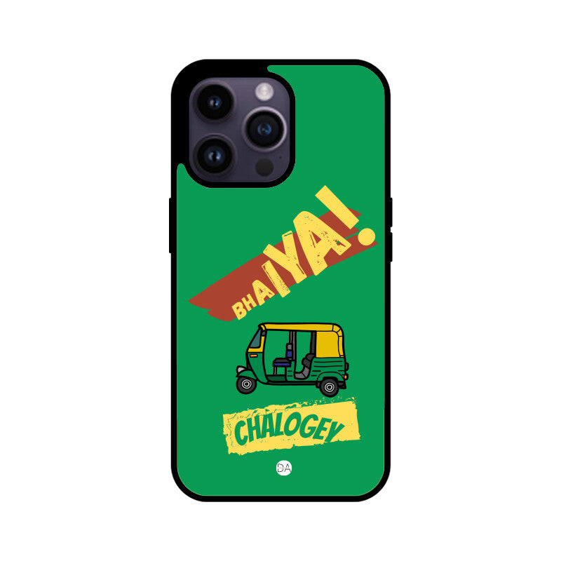Bhaiya Chalogey Design Case Cover For iPhone | Dhukeri Arts