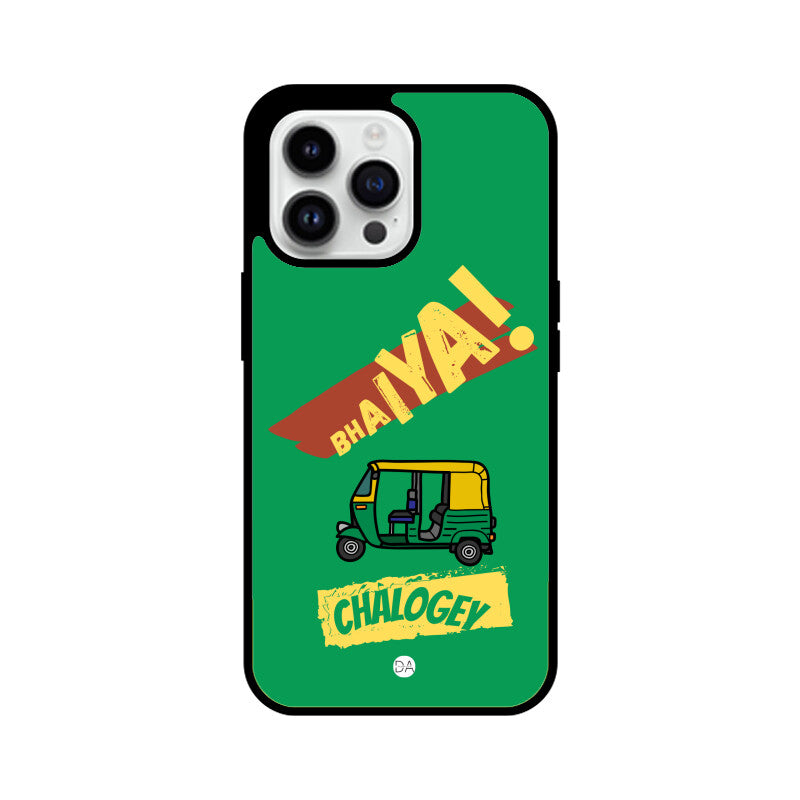 Bhaiya Chalogey Design Case Cover For iPhone | Dhukeri Arts