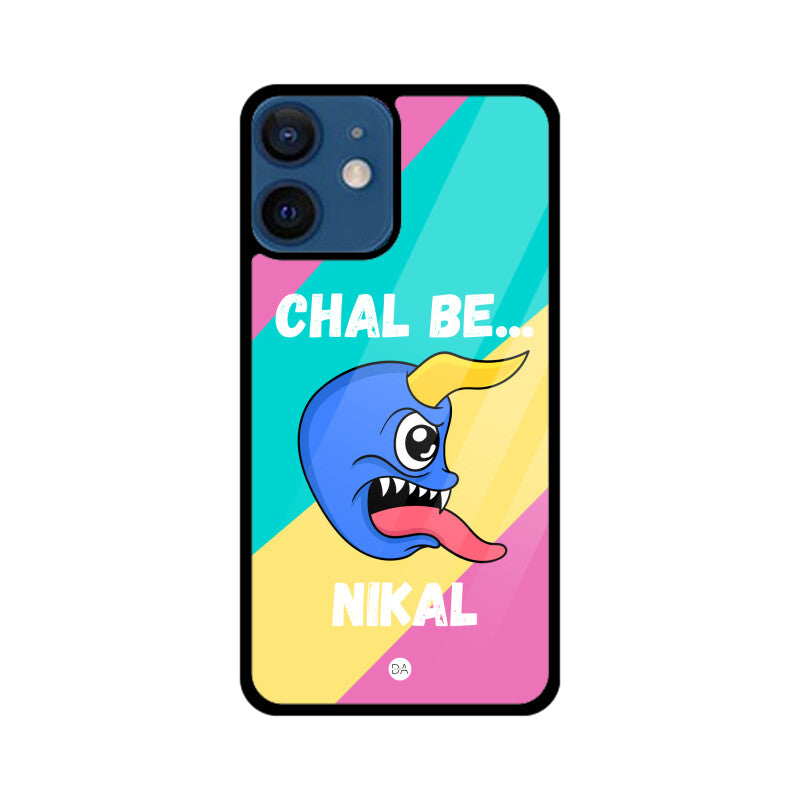 Chal Be Nikal Design Case Cover For iPhone | Dhukeri Arts