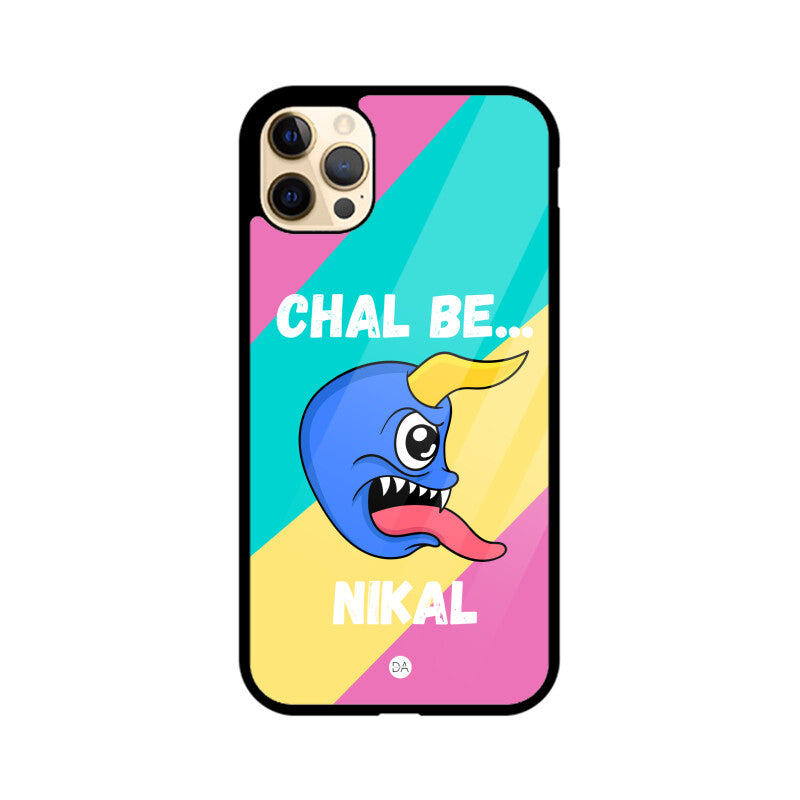 Chal Be Nikal Design Case Cover For iPhone | Dhukeri Arts