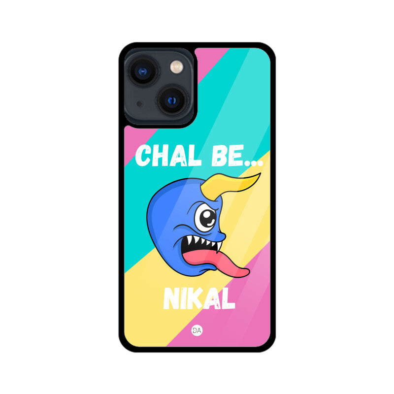 Chal Be Nikal Design Case Cover For iPhone | Dhukeri Arts