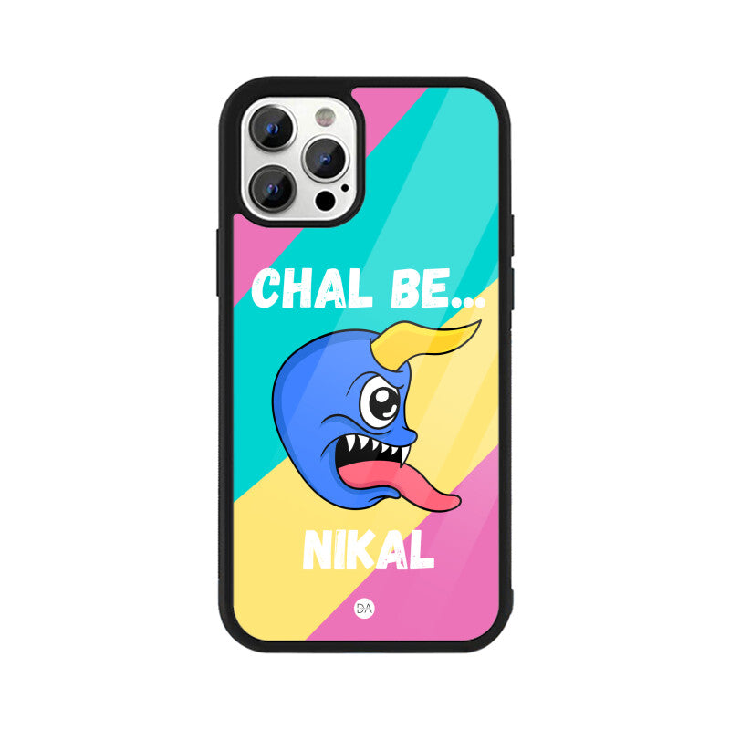 Chal Be Nikal Design Case Cover For iPhone | Dhukeri Arts