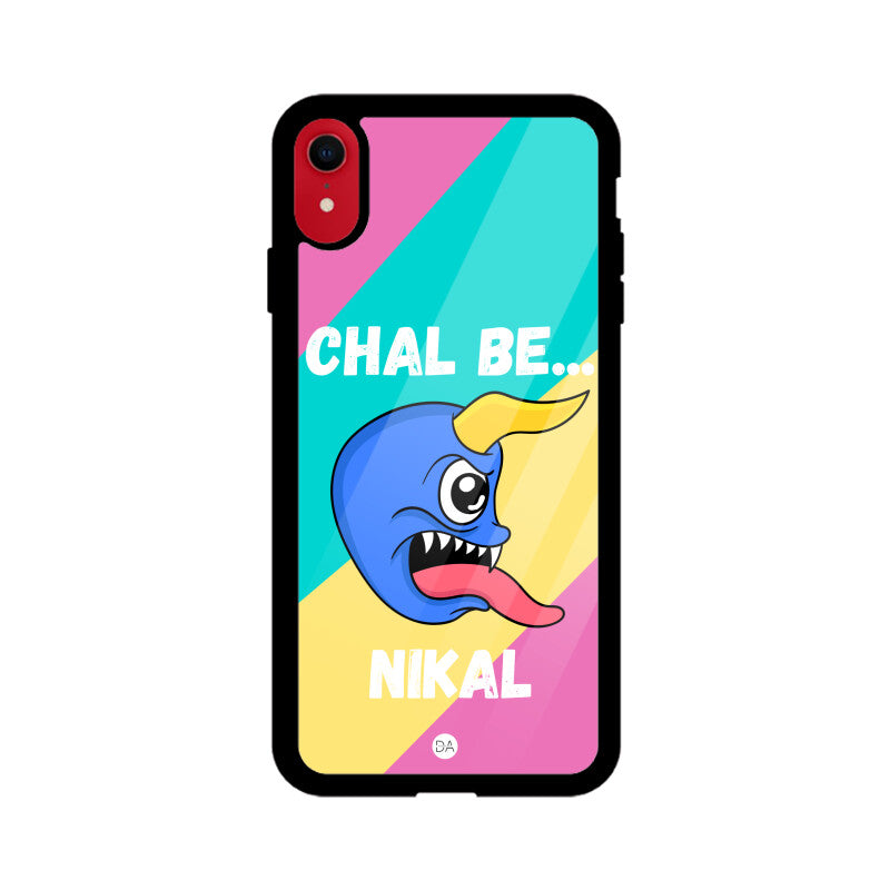 Chal Be Nikal Design Case Cover For iPhone | Dhukeri Arts