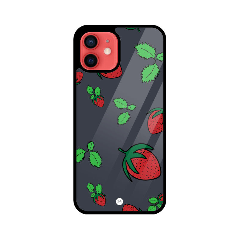 Cherry Fruit Design Case Cover For iPhone | Dhukeri Arts