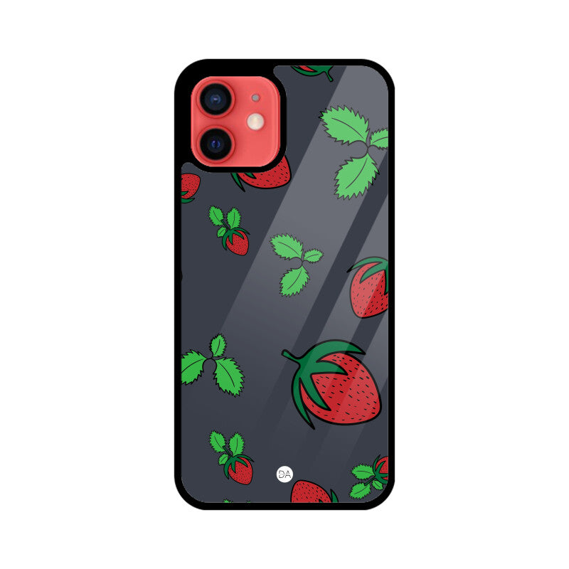 Cherry Fruit Design Case Cover For iPhone | Dhukeri Arts