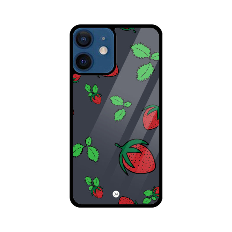 Cherry Fruit Design Case Cover For iPhone | Dhukeri Arts