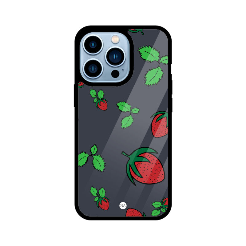 Cherry Fruit Design Case Cover For iPhone | Dhukeri Arts