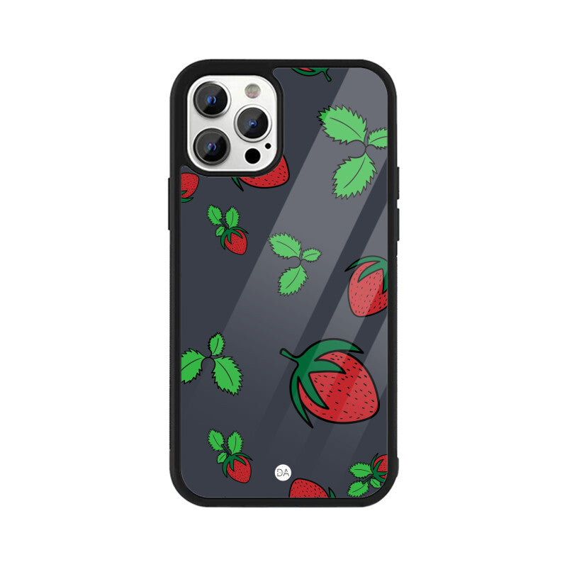 Cherry Fruit Design Case Cover For iPhone | Dhukeri Arts