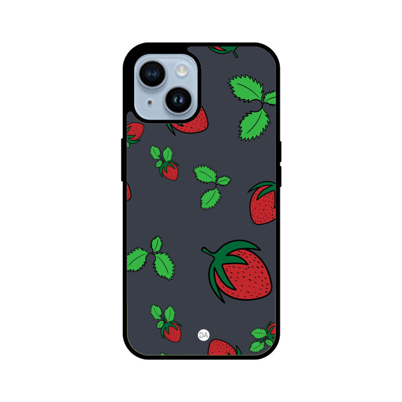 Cherry Fruit Design Case Cover For iPhone | Dhukeri Arts