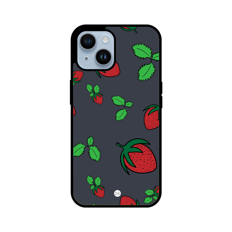 Cherry Fruit Design Case Cover For iPhone | Dhukeri Arts