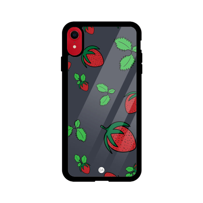 Cherry Fruit Design Case Cover For iPhone | Dhukeri Arts