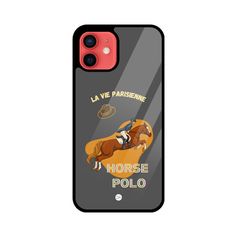 Horse Polo Design Case For iPhone