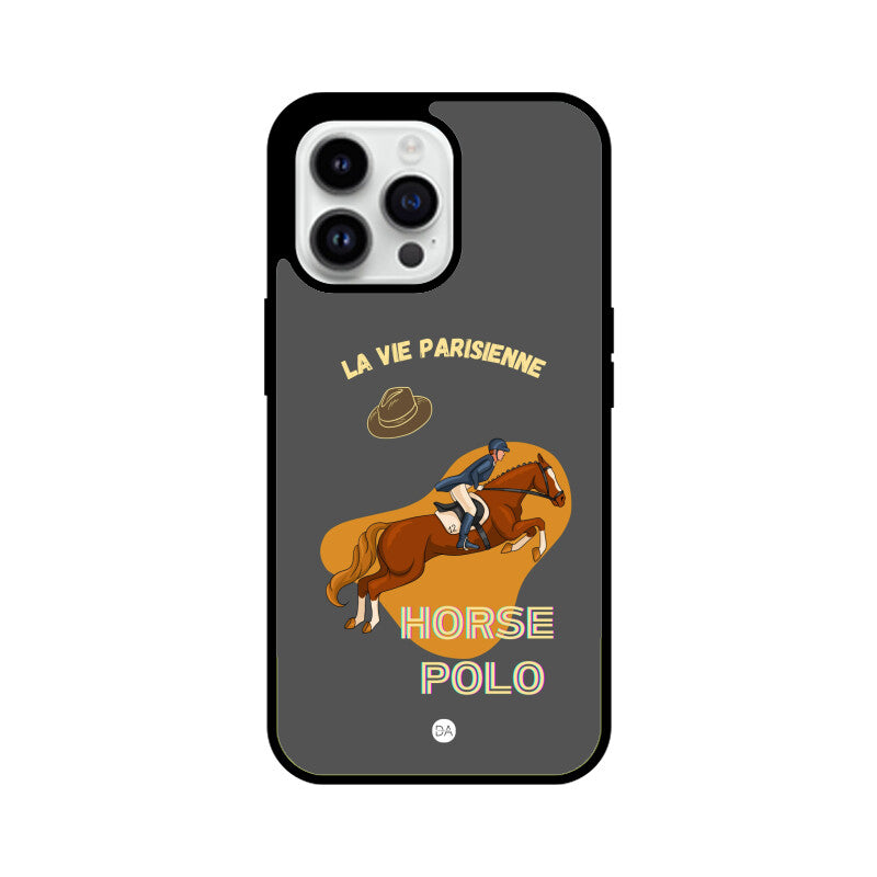 Horse Polo Design Case For iPhone