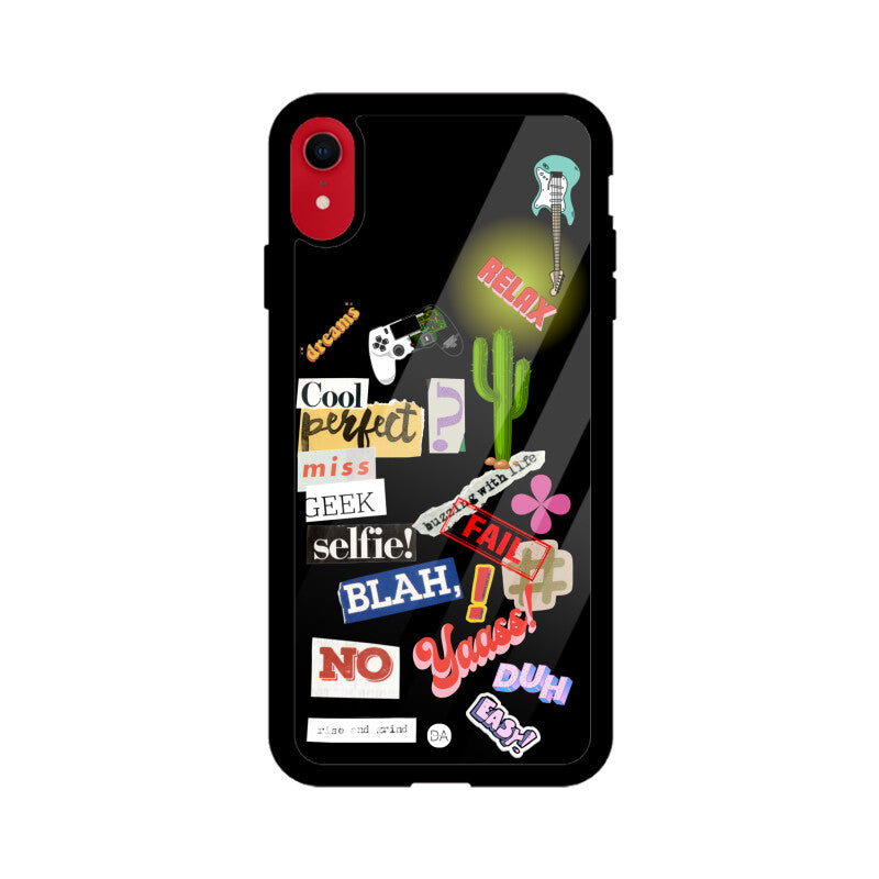 Buzzing Life Design Case Cover For iPhone | Dhukeri Arts