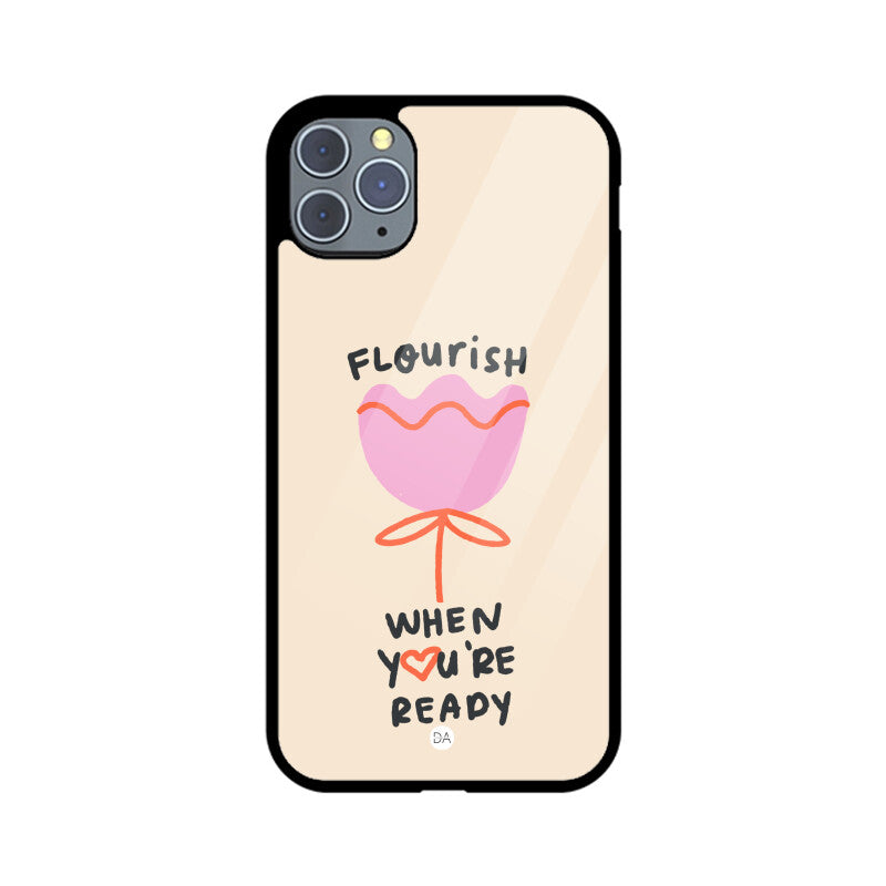 Flourish Design Case Cover For iPhone | Dhukeri Arts