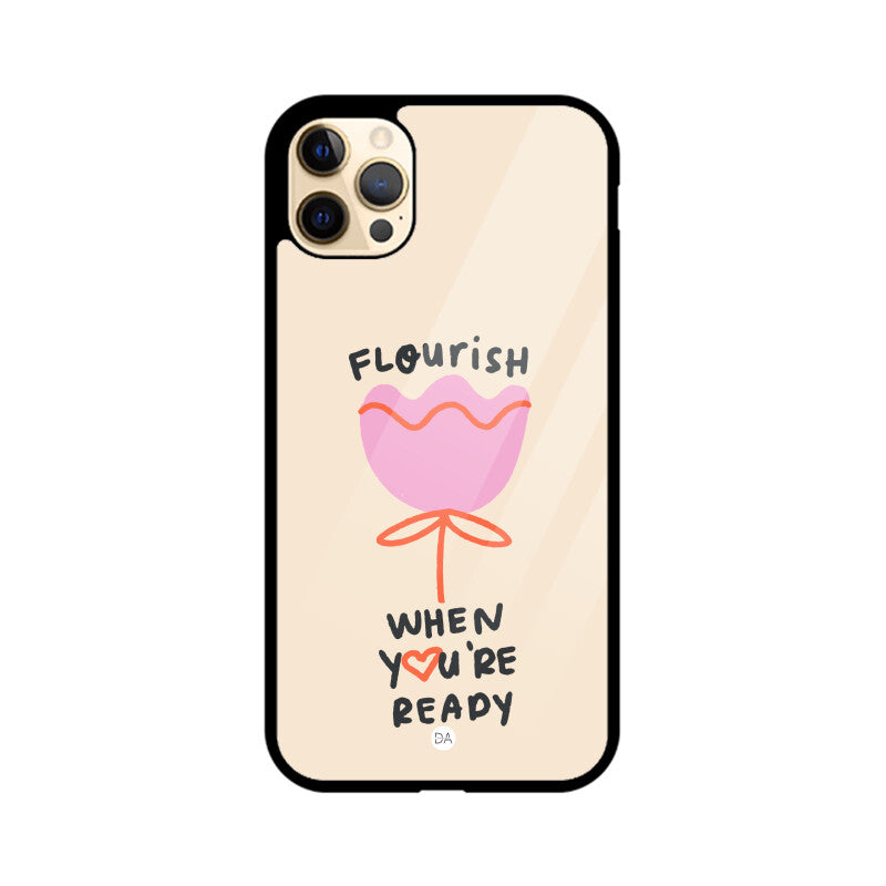 Flourish Design Case Cover For iPhone | Dhukeri Arts