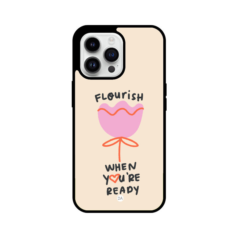 Flourish Design Case Cover For iPhone | Dhukeri Arts