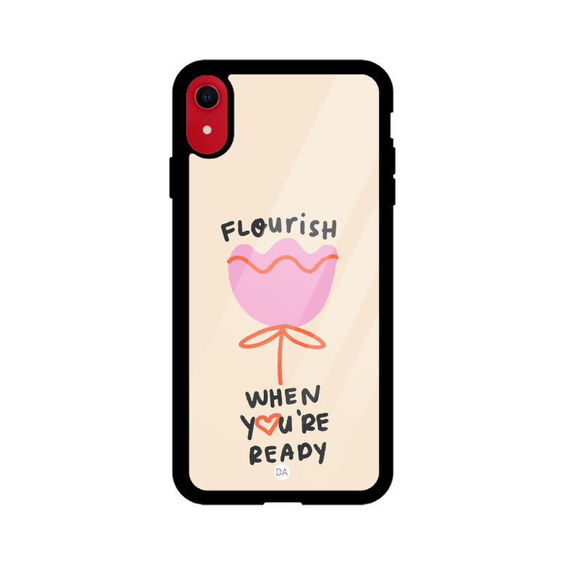 Flourish Design Case Cover For iPhone | Dhukeri Arts