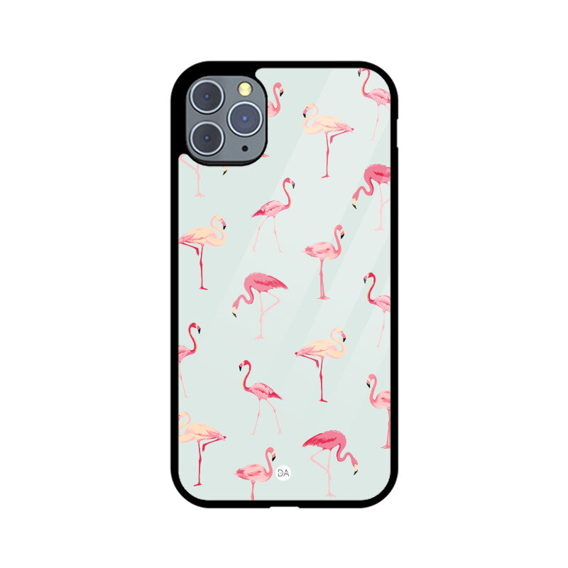 Flamingos Design Case Cover For iPhone | Dhukeri Arts