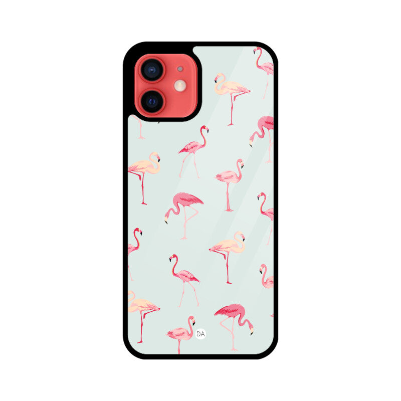 Flamingos Design Case Cover For iPhone | Dhukeri Arts