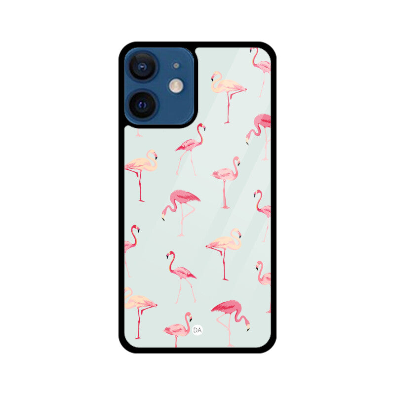 Flamingos Design Case Cover For iPhone | Dhukeri Arts