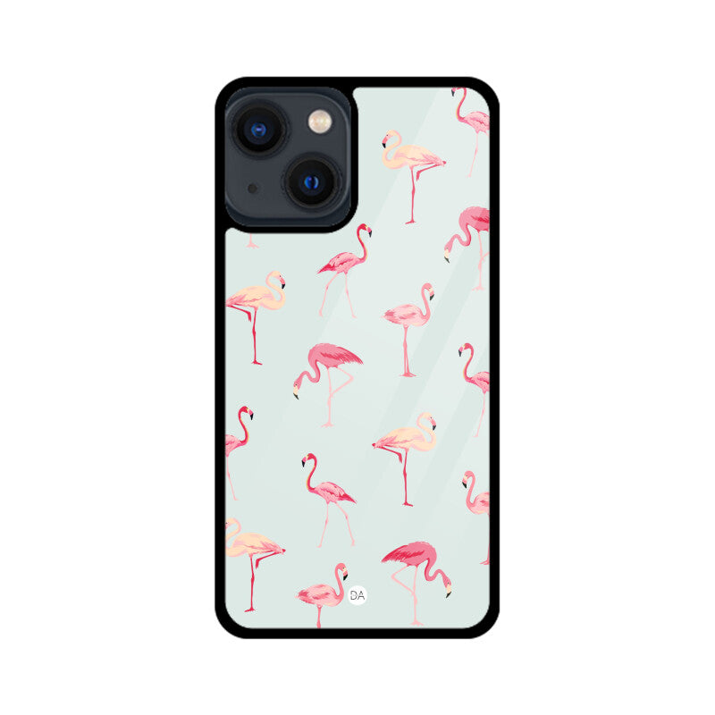 Flamingos Design Case Cover For iPhone | Dhukeri Arts