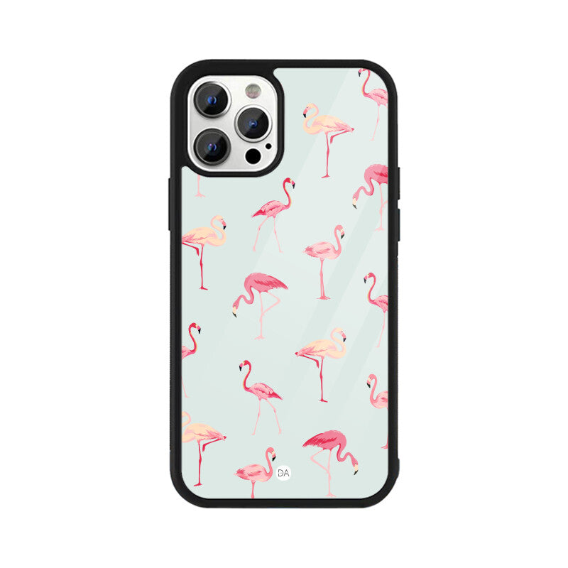 Flamingos Design Case Cover For iPhone | Dhukeri Arts