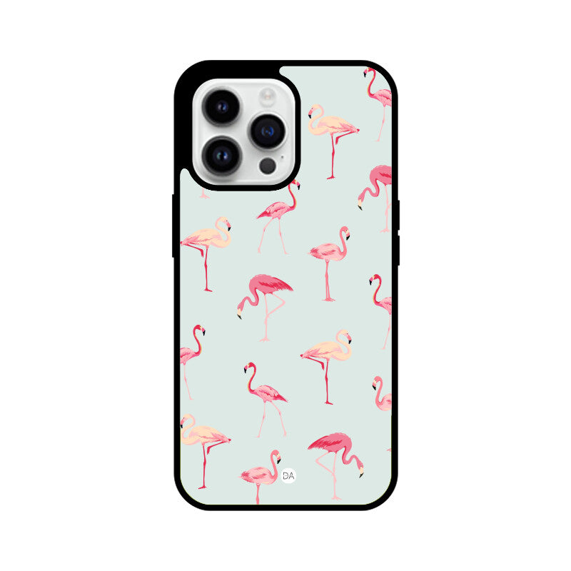 Flamingos Design Case Cover For iPhone | Dhukeri Arts