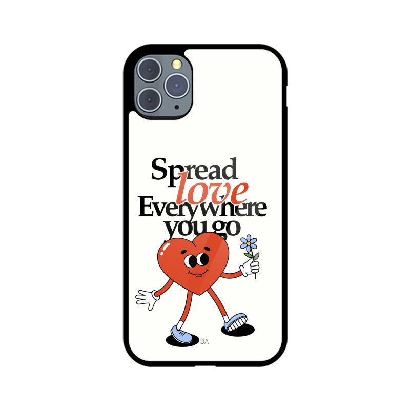 Spread Love Design Case For iPhone