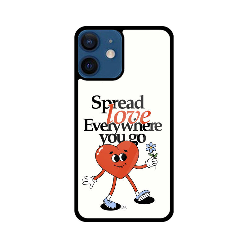 Spread Love Design Case For iPhone