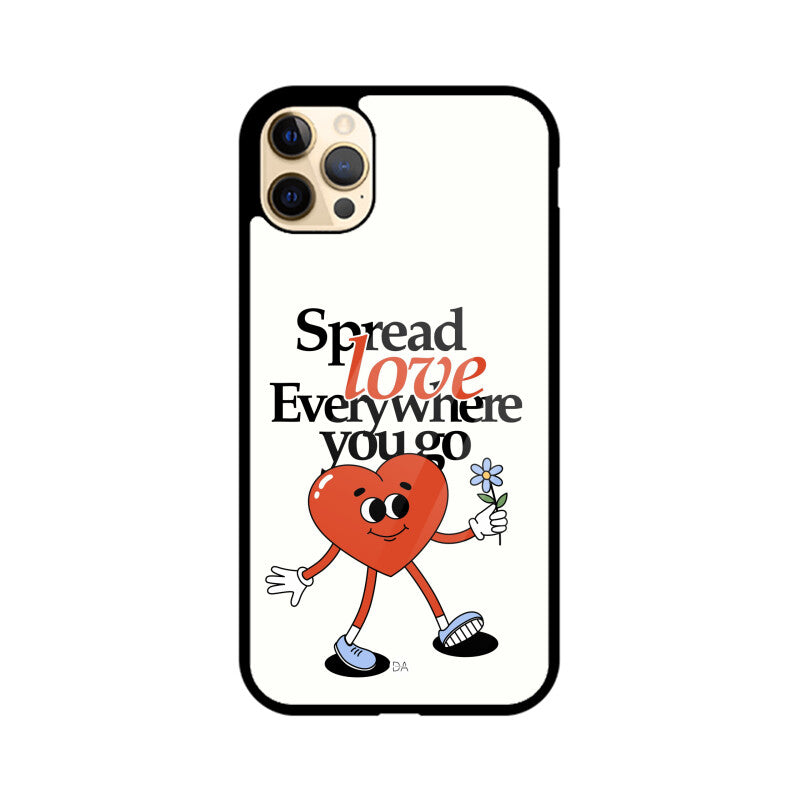 Spread Love Design Case For iPhone