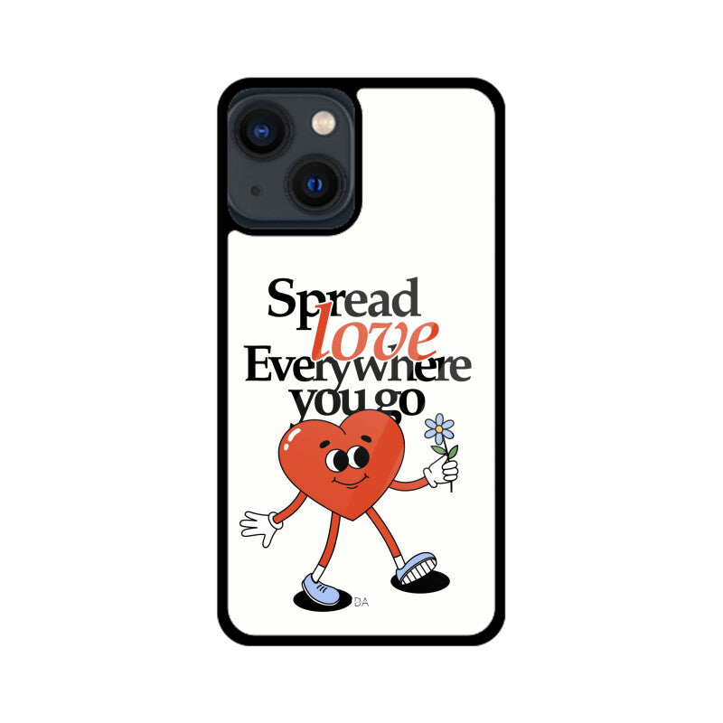 Spread Love Design Case For iPhone