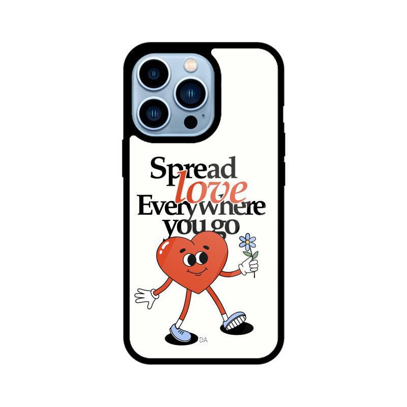 Spread Love Design Case For iPhone