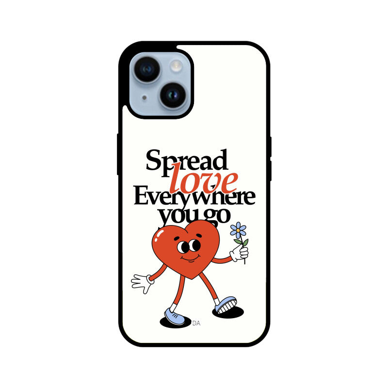 Spread Love Design Case For iPhone