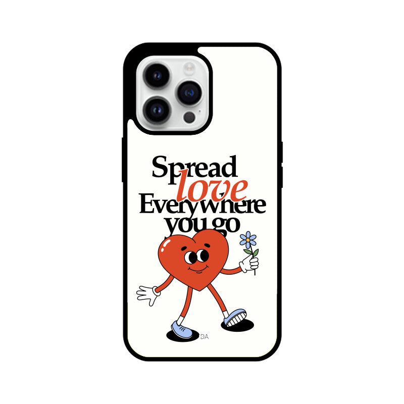 Spread Love Design Case For iPhone