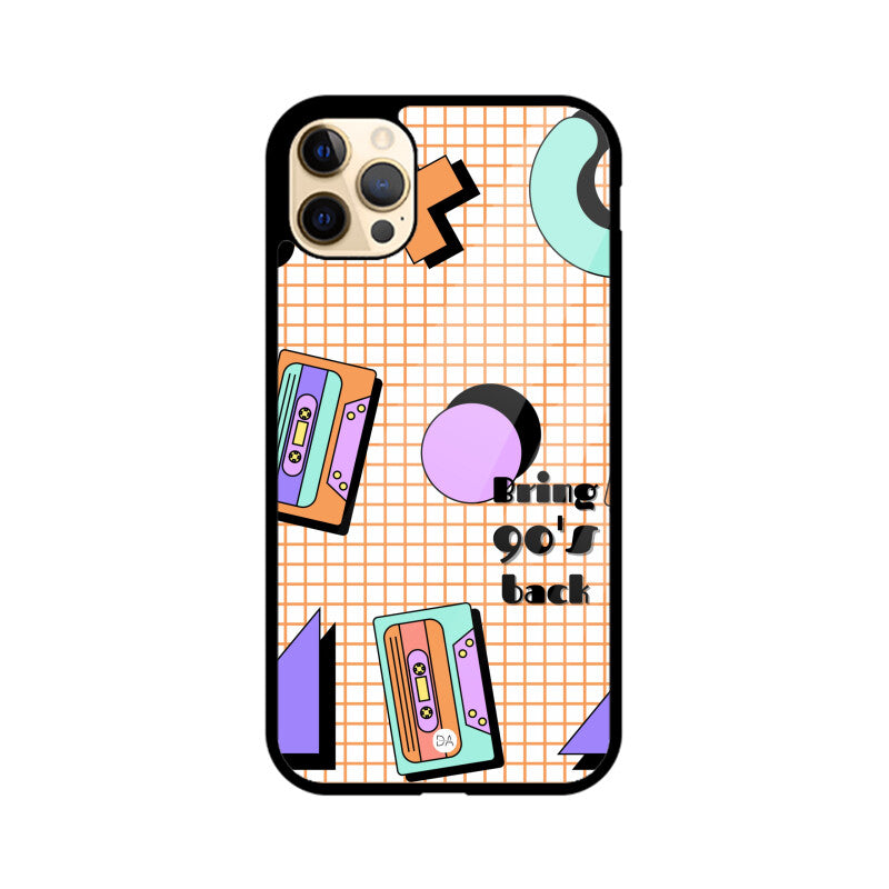 Bring 90s Back Design Case Cover For iPhone | Dhukeri Arts