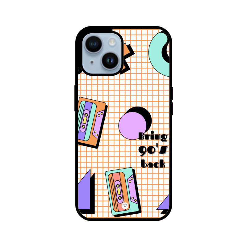 Bring 90s Back Design Case Cover For iPhone | Dhukeri Arts