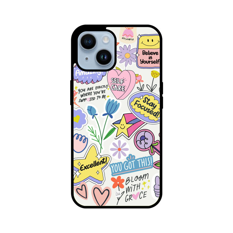 Self Care Quote Design Case For iPhone